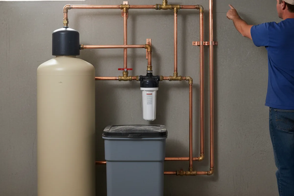 Whole-house water treatment system installed in Jim Thorpe